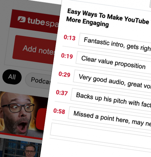 Video page notepad